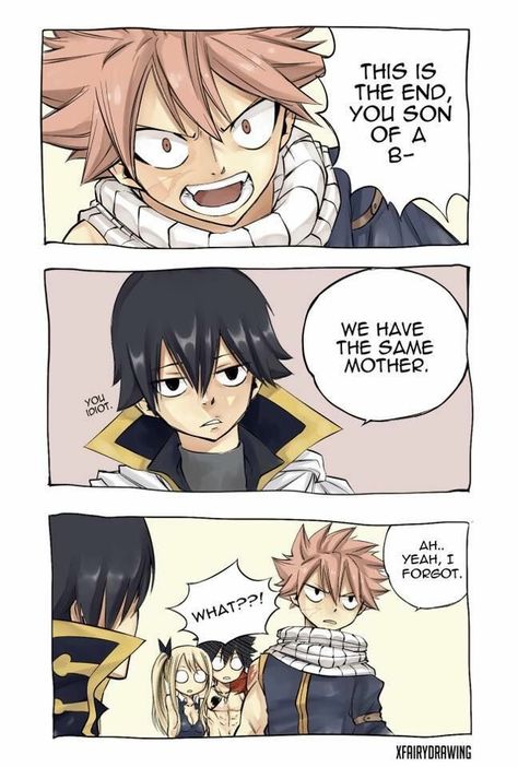 Fairy Tail Movie, Fairy Tail Meme, Fairy Tail Quotes, Fairy Tail Funny, Fairy Tail Comics, Fairy Tail Family, Fairy Tail Pictures, Illustration Manga, Fairy Tail Love