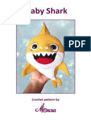 Crochet Baby Shark Amigurumi, Crochet Baby Shark Amigurumi Free Pattern, Baby Shark Amigurumi Free Pattern, Crochet Baby Shark Free Pattern, Baby Shark Crochet Pattern Free, Baby Shark Crochet, Crochet Shark Pattern, Sonic Crochet, Amigurumi Shark