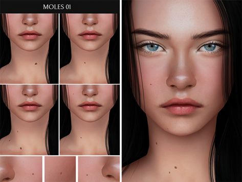 Sims 4 Cc Face Moles, The Sims 4 Cc Lips Shape, Sims 4skin Details, Sims 4 Body Details Cc, Sims 4 Face Shape Presets, The Sims 4 Cc Nose Preset, Sims 4 Cc Beauty Marks, Sims 4 Cc Airpods, The Sims 4 Cas Cc