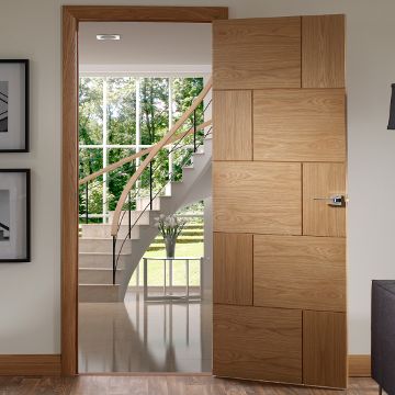 From little acorns do grow........fantastic oak doors!  ﻿#oakdoors #oakinteriordoors #flushoakdoors Internal Oak Doors, Flush Door Design, Interior Door Styles, Doors Interior Modern, Internal Door, Flush Doors, Wooden Door Design, Casa Patio, Door Design Modern