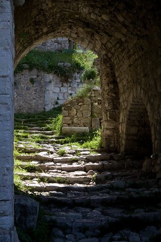 Archway | Stari Bar, the Old Town of Bar, Montenegro. | Markus Moning | Flickr Bar Montenegro, Stone Steps, Stairway To Heaven, Old Stone, Fantasy Landscape, Abandoned Places, Old Town, Beautiful Nature, The Old