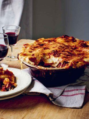 Theo Randall Recipes, Veg Lasagne, Italian Pantry, Vegetarian Lasagne, Vegetable Lasagne, Aubergine Recipe, Lasagne Recipes, Jamie Oliver Recipes, Easy Pasta Recipes