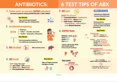 0. 6 Nclex tips for Antibiotics - NUR3165 - Studocu Antibiotics Cheat Sheet, Antibiotics Nursing, Nclex Hacks, Antibiotics Pharmacology, Pass Your Exams, Nursing Ideas, Nclex Tips, Nclex Study Plan, Nursing School Inspiration