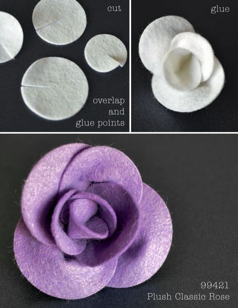 Felt Flower Tutorial, Plush Flower, How To Make Rose, Felt Flowers Diy, Crafts For Teens To Make, Fabric Flower Tutorial, Paper Flower Crafts, Paper Flowers Diy, Mason Jar Diy