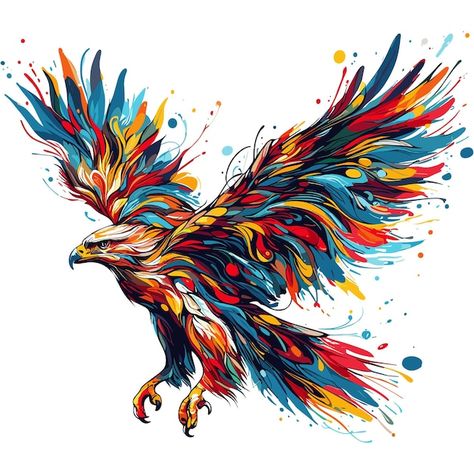 Andean Condor Tattoo, Eagle Abstract, Anime Graphics, Colored Tattoo Design, Andean Condor, Hawk Eagle, Eagle Vector, Eagle Drawing, Eagle Painting