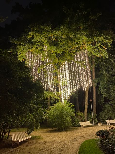 Aesthetic Park, Park Aesthetic Night, Night Playground Aesthetic, Dark Park Aesthetics, Park At Night Aesthetic, Nighttime Park Aesthetic, Park Lamp Street Lights, Park Forest, Night Aesthetic