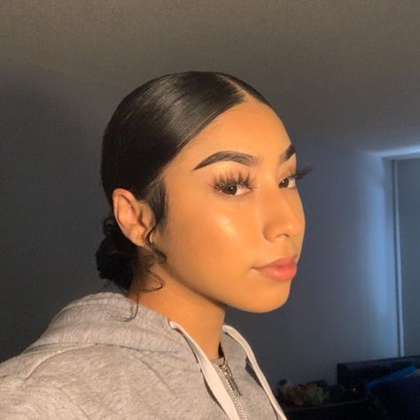 𝒑𝒊𝒏𝒕𝒆𝒓𝒆𝒔𝒕 : @shawtypr ❕ High Ponytail Hairstyles, Edges Hair, Twist Braid Hairstyles, Slick Hairstyles, Cornrow Hairstyles, Penteado Cabelo Curto, Baddie Hairstyles, Long Bob, Grunge Hair