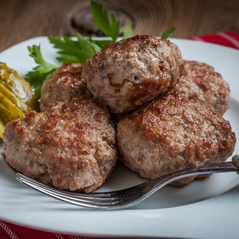 Danish Frikadeller - The Reluctant Gourmet Apple Meatballs, Danish Meatballs, Danish Cuisine, Savory Meatballs, Honey Pork, Danish Food, Diet Program, Low Carb Dinner, Carb Diet