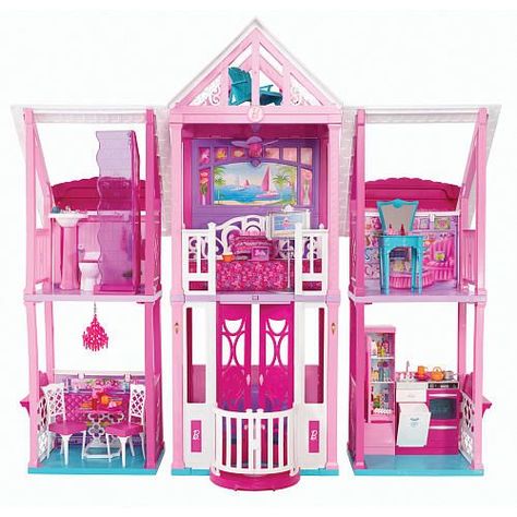 2010 Malibu Dream House... Danish Aesthetic Room, Malibu Dream House, Barbie Malibu Dream House, Pastel Aesthetic Room, Life Size Barbie, Barbie Malibu, Indie Decor, Blue Bedroom Decor, Toys Uk