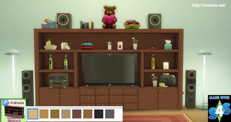 Simista A little sims 4 blog : The Kahuna TV Cabinet Ts4 Tv Stand, Sims 4 Cc Tv Cabinet, Sims 4 Tv Cabinet, Sims 4 Tv Cc Maxis Match, The Sims 4 Cc Tv Stand, Sims 4 Entertainment Center, Sims 4 Tv Stand, Sims 4 Cc Tv Stand, Sims 4 Tv Cc