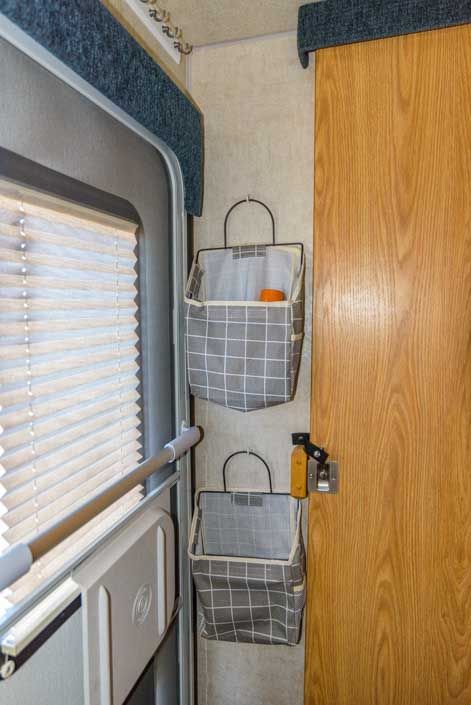 17 Small Travel Trailer Remodel Ideas – The DIY Desire Travel Trailer Remodel Ideas, Small Travel Trailer Remodel, Trailer Remodel Ideas, Rv Storage Tips, Small Travel Trailer, Small Travel Trailers, Light Colored Furniture, Camper Organization, Small Rv