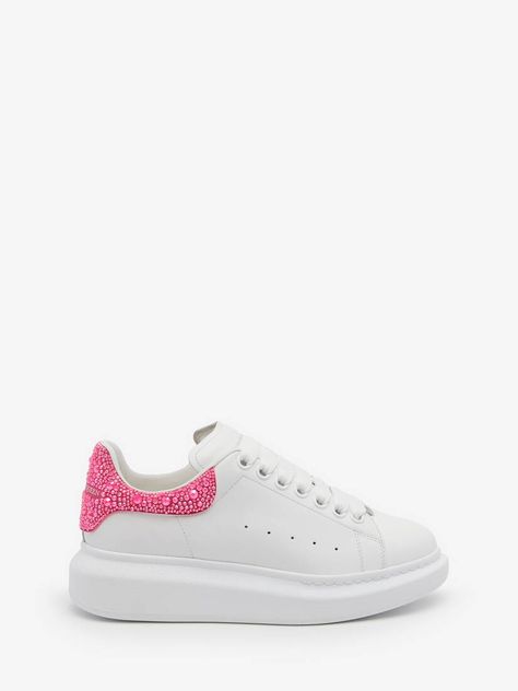 Women's Sneakers | Trainers & High Tops | Alexander McQueen NL Sneakers Alexander Mcqueen, Alexander Mcqueen Oversized Sneaker, Pink Suede Heels, Sneakers Luxury, Alexander Mcqueen Sneakers, Luxury Sneakers, Pink Suede, Women's Sneakers, Dream Shoes