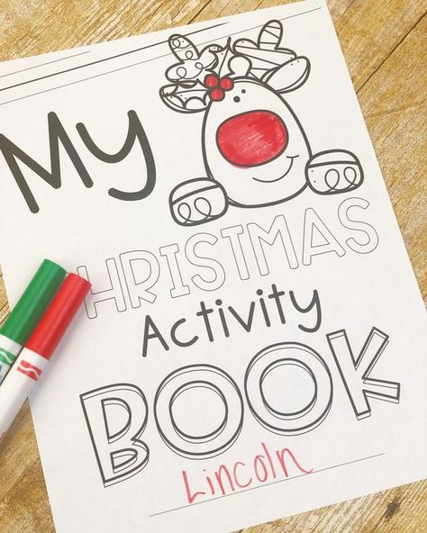 Free Christmas Activity Book for your students! Free Christmas Activities, Christmas Activities For School, Kindergarten Christmas Activities, Christmas Language Arts, Christmas Printable Activities, Ashley Mckenzie, Homeschool Holidays, Classroom Christmas Decorations, Christmas Books For Kids