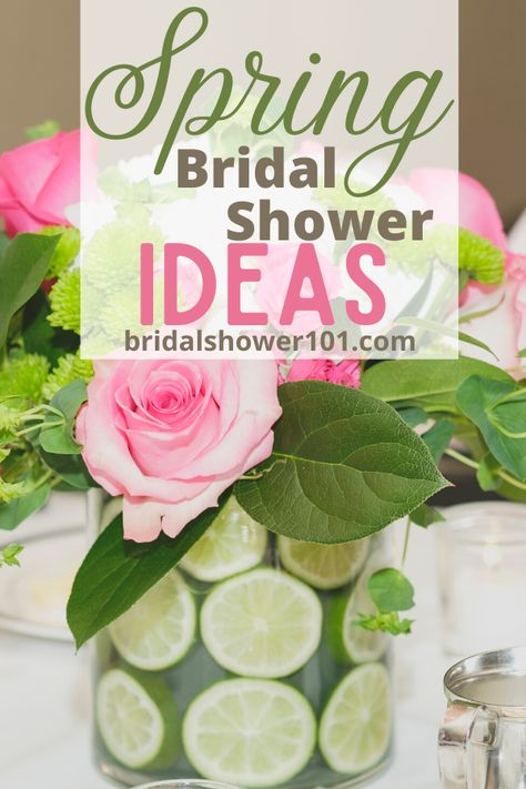 See some awesome bridal shower ideas for spring and summer.   #bridalshower #spring #summer #wedding Spring Wedding Shower Decorations, Spring Floral Bridal Shower Ideas, Spring Bridal Shower Table Decor, Spring Wedding Showers, April Shower Bridal Shower Theme, Spring Bridal Shower Centerpieces, Summer Bridal Shower Decor, Bridal Shower Outdoor Theme, Spring Bridal Shower Theme Ideas