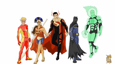 Justice League Redesign, Superhero Redesign, Justice League Comics, Chara Design, Dc Comics Superheroes, Arte Dc Comics, Dc Comics Artwork, Superhero Characters, Dc Comics Characters