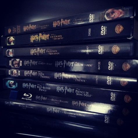 Harry Potter DVD Harry Potter Dvd Collection, Harry Potter Dvd, Harry Potter Box Set, Harry Potter Order, Cabin Trip, Harry Potter Movies, Movie Collection, Boys Who, Hogwarts