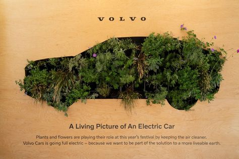 Volvo EX30 Represents Volvo's Sustainable Future | U.S. News Volvo Ex30, Living Green Walls, Electric Suv, Living Walls, Volvo Cars, Car Advertising, Sustainable Future, Graphic Design Fun, Car Features