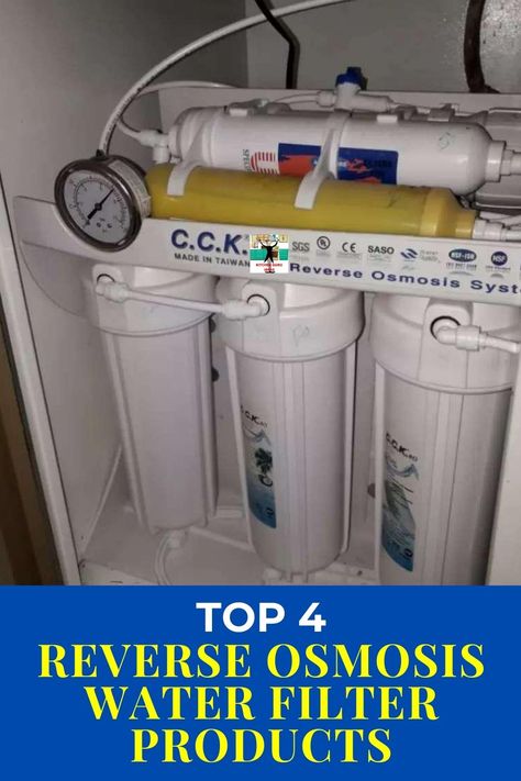 These 4 reverse osmosis systems filter even the most contaminated water out there - including well water. Read all 4 reviews of these reverse osmosis water filter products and pick the best one for yourself. #bestreverseosmosissystem #reverseosmosiswaterpurificationsystem #reverseosmosiswaterfilterproducts #reverseosmosisbenefits #reverseosmosiswaterfilter Reverse Osmosis Water Filter, Contaminated Water, Reverse Osmosis Water, Well Water, Reverse Osmosis System, Water Filters, Water Purification, Reverse Osmosis, Carbon Filter