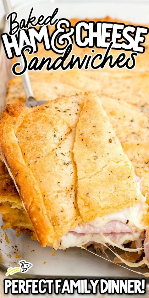 Baked Ham and Cheese Sandwiches Oven Sandwich Recipes, Oven Ham And Cheese Sandwiches, Baked Sandwiches Oven, Baked Sandwich Recipes, Easy Ham Sandwiches, Oven Sandwiches, Baked Ham And Cheese Sandwiches, Hot Ham And Cheese Sandwiches, Best Ham Sandwich