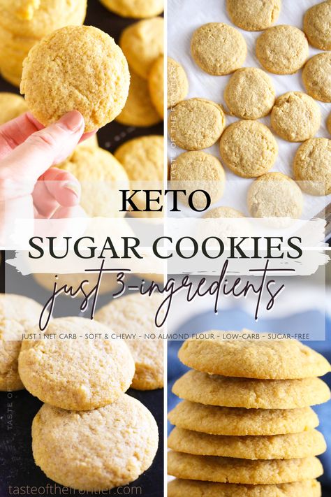 Keto Macaroons, Keto Sugar Cookies, Keto Cookie Recipes, Postre Keto, Keto Christmas, Keto Friendly Desserts, Keto Snack, Low Carb Cookies, Keto Dessert Easy