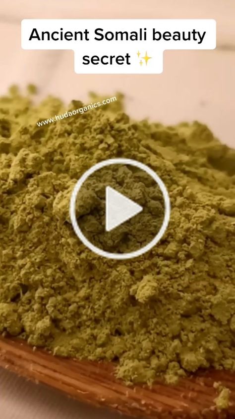 Huda Organics (@hudaorganics_) has created a short video on TikTok with music original sound. | Nature’s best kept secret is Qasil Powder #qasil #skincare #diyfacemask #somali #somalitiktok | Ancient Somali beauty secret ✨ | www.hudaorganics.com | Qasil Powder - comes from the leaves of the gob tree that’s dried and finely crushed and made into a fine powder 🍃 | ... Qasil Powder Benefits, Ancient Somali, Qasil Powder, Somali Beauty, Brand Video, Soap Base, Best Kept Secret, Beauty Treatments, Diy Face Mask