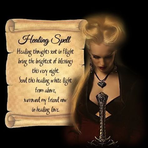 Healing Spell Witchcraft Spells For Beginners, Witch Board, Spells For Beginners, Easy Spells, Healing Spells, Magick Spells, Wiccan Spell Book, Witch Spell, White Magic