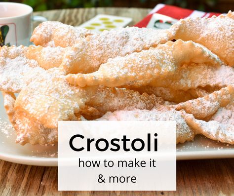 It is not too late to get a little piece of Carnevale celebrations and make light and crispy Crostoli biscuits. Italian Spoon has the perfect crostoli recipe to enjoy with an Italian coffee – they will have you asking for more! Italian Crostoli Recipe, Crostoli Recipe Italian, Crostoli Recipe, Homemade Cannoli, Italian Biscuits, Italian Cookie, Italian Cookie Recipes, Italian Cookies, Italian Coffee