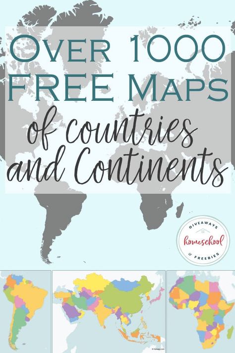 FWould you like to expand your homeschool student’s map skills this year? This amazing resource has over 1,000 FREE maps of countries and continents you can use with various homeschool lessons or use along with your history or geography lessons. Maps contain useful information that kids can carry throughout their lifetime. MapRead More Geography Printables, Free Printable World Map, Continents Activities, Sun Theme, World Map Printable, Montessori Geography, Homeschool Lessons, Geography Activities, Geography For Kids