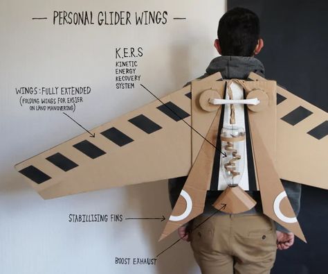 Engineering - Instructables Airplane Costume, Cardboard Airplane, Diy Crossbow, Gerobak Dorong, Cardboard Costume, Techno Gadgets, Useful Projects, Diy Wings, Space Movies