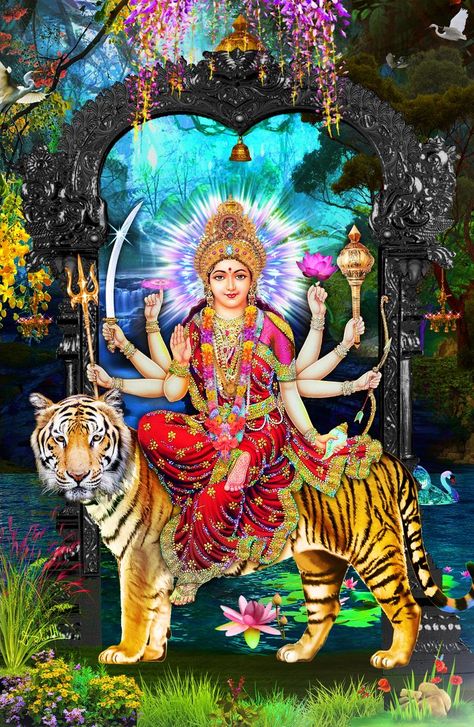 Durga Photo Hd, Durga Hd Wallpaper, Durga Maa Hd Wallpaper, Durga Photo, Kali Hindu, Durga Ji, Durga Picture, Devi Images Hd, Durga Kali