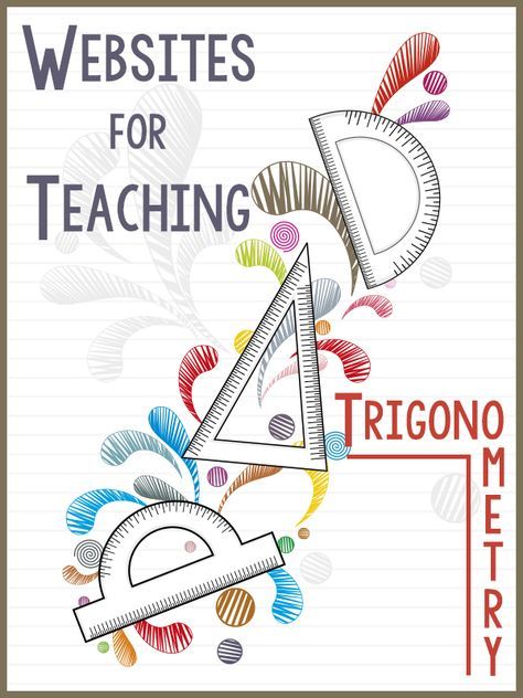 Use these resources for teaching Trigonometry to your teen. Teaching Geometry, Secondary Math, Fun Math Games, Math About Me, Math Projects, Trigonometry, Math Methods, Mental Math, High School Math