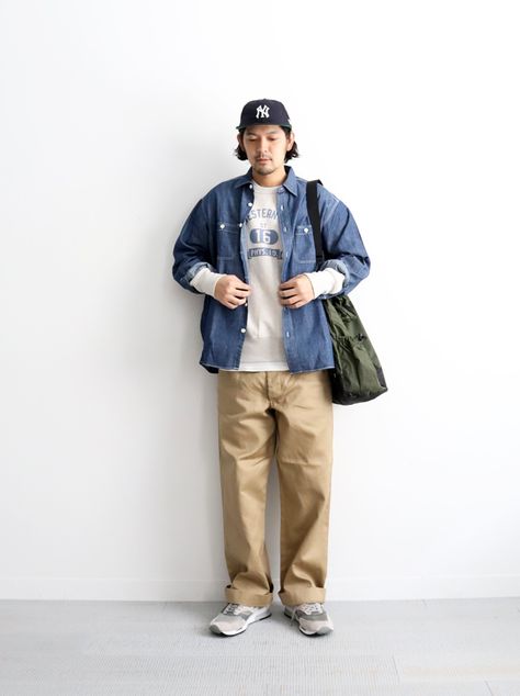 Japan Americana Style, Japanese Americana Fashion Men, Japan Fashion Casual, Americana Fashion Men, Japanese Americana, Tokyo Summer, Summer Japan, Hipster Mens Fashion, Street Style Outfits Men