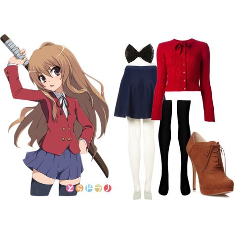 Taiga Toradora, Aisaka Taiga, Sailor Moon Outfit, Cosplay Clothes, Easy Cosplay, Fashion Halloween, Game Cosplay, Anime Fashion, Character Inspired Outfits