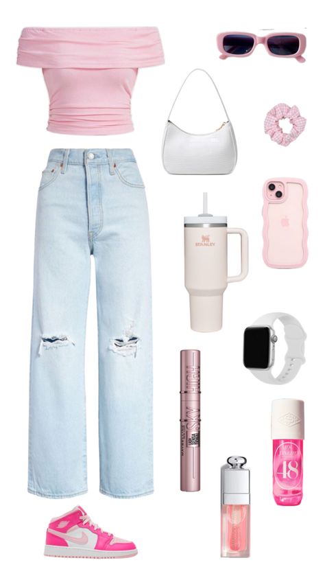 (I made this so pls don’t repost without tagging me) #goingout #outfit #aesthetic Cute Easy Outfits For School, Going Out Outfit, Casual Preppy Outfits, Trendy Outfits For Teens, Cute Preppy Outfits, Easy Trendy Outfits, Preppy Outfit, Outfit Aesthetic, Going Out Outfits