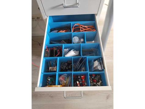 Helmer Ikea, Drawer Organisers, Bedroom Inspo, Drawers, Bedroom, Organisation