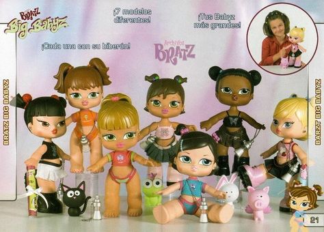 ✩•̩̩͙♡•̩̩͙✩ on X: "Bratz Big Babyz in Bandai https://t.co/dVC0uiWv0P" / X Bratz Babyz, Bratz Characters, Doll Aesthetic, Bratz Doll, Late 90s, Doll Sets, Custom Dolls, Memory Lane, My Vibe