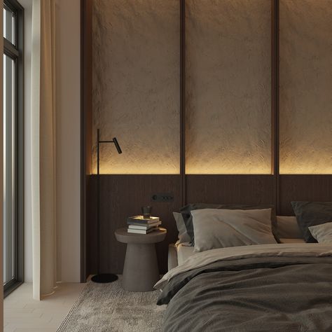 INT | 03 :: Behance Wabi Sabi Bedroom, Masculine Bedroom Decor, Japanese Bedroom, Masculine Bedroom, Hotel Room Design, Japandi Interior, Decor 2024, 아파트 인테리어, Modern Houses Interior