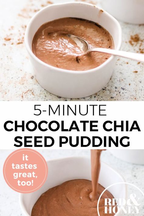 Do you want a naturally-sweetened treat that comes together in a flash? This chocolate chia seed pudding recipe is the delicious answer you’ve been looking for. Naturally Sweetened Paleo! #chia #pudding Paleo Chia Pudding, Wild Rose Detox Recipes, Chia Seed Pudding Recipe, Chia Recipes, What Is Healthy Food, Chocolate Chia Seed Pudding, Healthy Foods To Make, Chia Seed Recipes Pudding, Seed Recipes