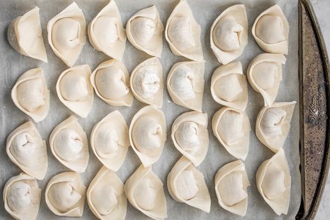 How to Make Chicken and Cilantro Wontons - Ahead of Thyme