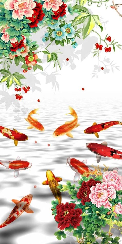 9 koi fish feng shui 3 Koi Fish For Sale, Koi Pond Design, Butterfly Koi, Pond Kits, Saltwater Aquarium Fish, Aquarium Maintenance, Feng Shui Principles, Pond Maintenance, Outdoor Ponds