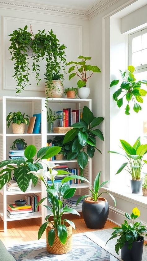 Indoor gardening, Easy Indoor Plants For Beginners, Best Indoor Plants For Beginners, Indoor Plants For Beginners, Cafe Theme, Indoor Plants Decor, Plants For Beginners, Easy Indoor Plants, Plant Inspiration, Chinese Evergreen