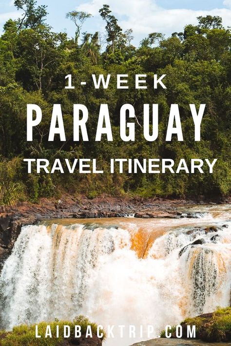 Paraguay is an undiscovered country in South America by international travelers. As we were backpacking around the continent, we decided to spend a week in Paraguay and see what it has to offer. Here is our personally tried and tested one-week itinerary which aims to show you the best of the landlocked country in only seven days. | #paraguayitinerary #paraguaytravel #paraguayvisit #paraguaythingstodo Paraguay Travel, South America Travel Destinations, South America Destinations, Landlocked Country, International Travel Tips, One Day Trip, Backpacking Europe, Travel South, South America Travel