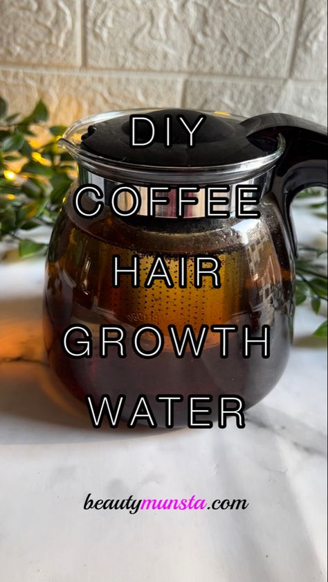 Is your hair sleeping and taking too long to grow? This DIY coffee hair growth spray is exactly what you need! Try out this special combination of hair growth herbs steeped in coffee to awaken your sleeping hair follicles and turbo-boost your hair growth at last!…. Caffeine Hair Growth, Coffee For Hair Growth Diy, Coffee Oil For Hair Growth, Coffee Hair Mask For Hair Growth, Coffee Hair Growth, Coffee For Hair Growth, Coffee Hair Mask, Coffee For Hair, Hair Growth Herbs