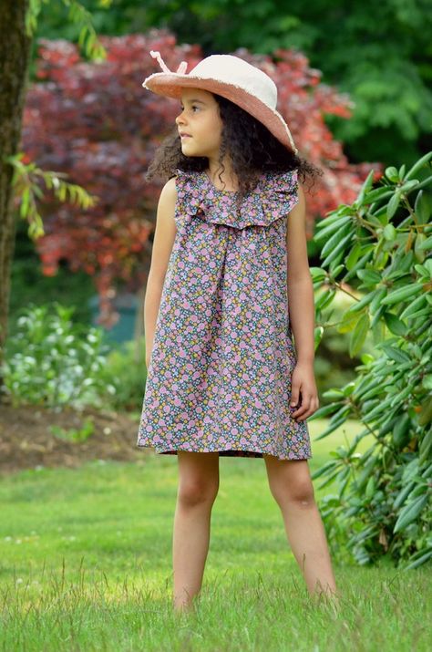 Pauline Dress Tunic Pattern, Dress Tunic, Fabric Projects, Girl Pattern, Sewing For Kids, Size Pattern, Sewing Tutorials, Tunic Dress, Pdf Pattern