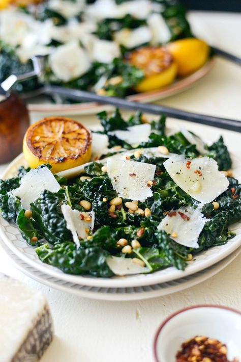 Charred Kale Salad, Italian Kale Salad, Fancy Kale Salad, Tuscan Kale Recipe, Italian Kale Recipes, Kale Burrata Salad, Lacinato Kale Recipes, Lacinato Kale Recipe, Tuscan Kale Salad