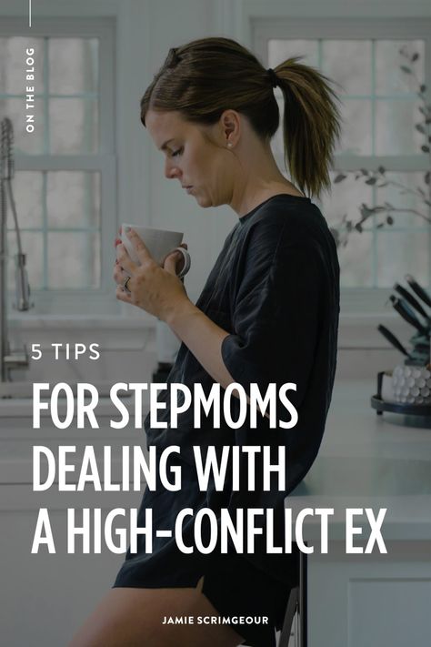 5 Tips For Stepmoms Dealing With A High-Conflict Ex - Jamie Scrimgeour Dealing With A Toxic Bio Mom, Dealing With Your Husbands Ex Wife, Toxic Ex Wives, Dealing With Ex Wife, Ex Wife Quotes, Crazy Ex Wife, Bitter Ex, Stepmom Advice, Jealous Ex