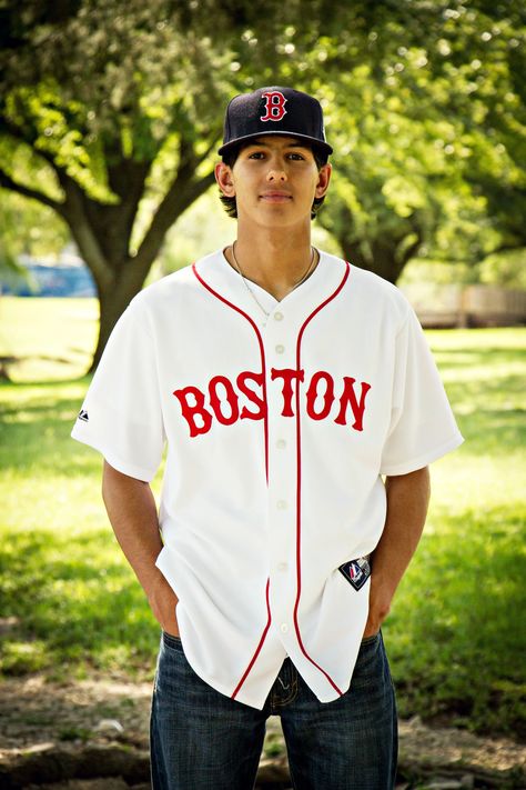 Casual White Baseball Jersey, Red Sox Jersey Outfit, Casual Red Baseball Jersey For College, Red Jersey For Streetwear During Baseball Season, Red Jersey For Baseball Season Streetwear, Jersey Outfit Men, Baseball Shirt Outfit, Sporty Red Baseball Jersey, Baseball Jersey Outfit