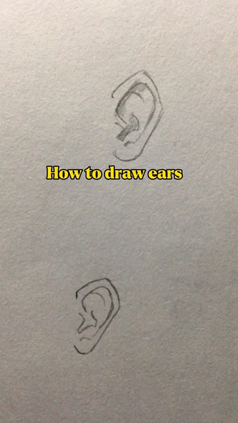 Exclusive tutorial videos ➡️

Patreon.com/zoropie Simple Digital Sketch, How To Draw Ears Easy, Easy Draw Tutorial, Easy To Draw Face, Character Drawing Tips, How To Draw Ears Step By Step, Ears Tutorial Drawing, How To Draw A Ear, Sketchbook Art Inspiration For Beginners