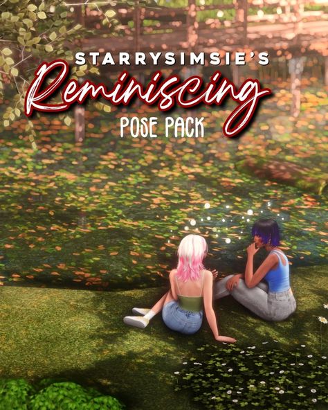 ✨Reminiscing - Pose Pack✨ | Patreon Cat Pose, Sims 4 Custom Content, Cute Poses, Sims 4 Mods, Sims Cc, Couple Posing, Cat Mom, Sims 4, Storytelling