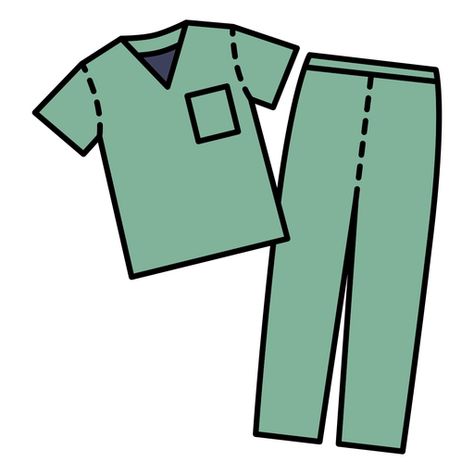 Scrub Suit Design, Pants Png, Medical Scrubs Outfit, Doctor Scrubs, Green Scrubs, Scrubs Outfit, Outfit Png, Shirt Template, Cleaning Ideas